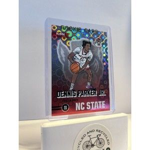 Dennis Parker Jr Foil Holo Rookie Card 2023-24 NC State Wolfpack North Carolina